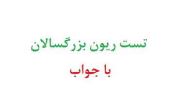 تست ریون بزرگسالان با جواب
