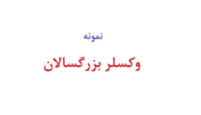 وکسلر بزرگسالان