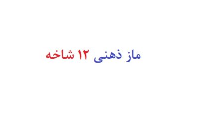 ماز ذهنی 12 شاخه