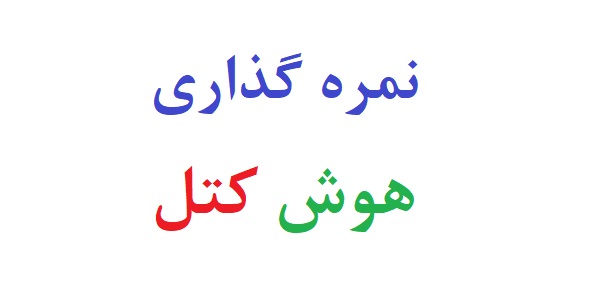 نمره گذاری هوش کتل
